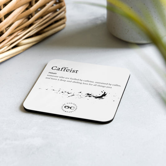 Cork-back coaster - Caffeist