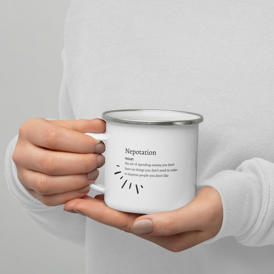 Enamel Mug - Nepotation